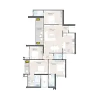 The Highness Wakad 4 BHK Floor Plan Image